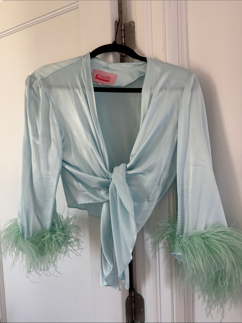 REZEK STUDIO FEATHER TOP